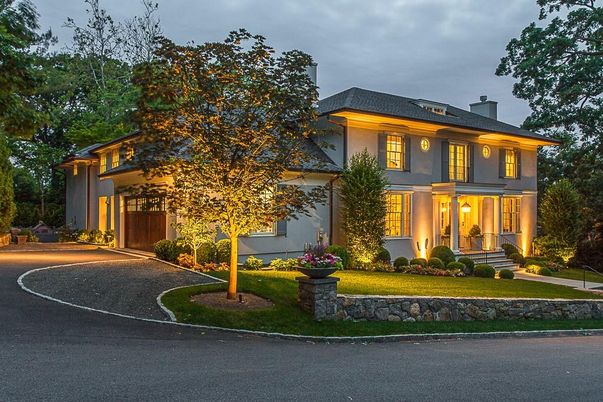 Attached, Exterior, Facade, French Provincial