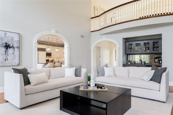 Dining room, Interior, Kitchen, Living room, Pendant Lights, Recessed Lighting