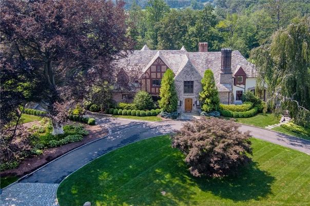 Backyard, Exterior, Facade, Brick Facade, Tudor Revival