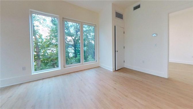 Empty room, Interior, Wood Texture Flooring