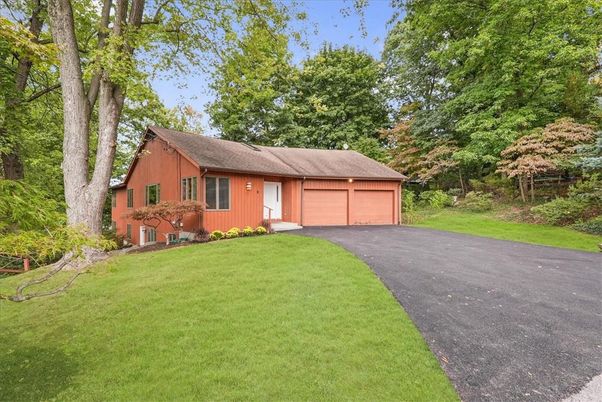 Attached, Backyard, Exterior, Facade, Log Home