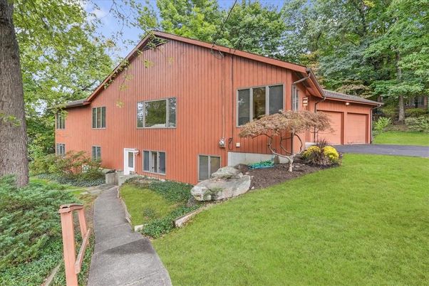 Attached, Backyard, Exterior, Facade, Split Level