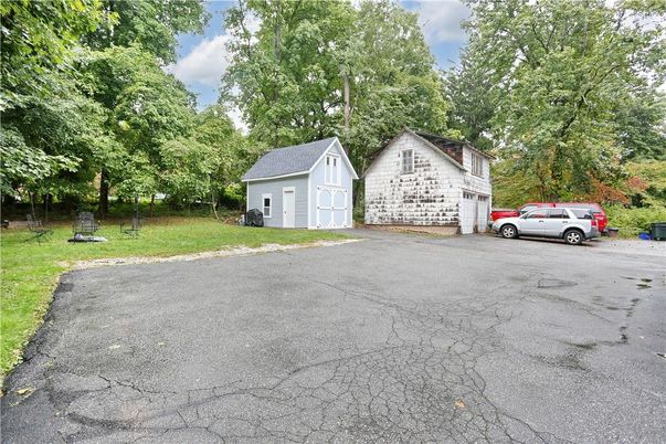 Backyard, Detached Garage, Exterior