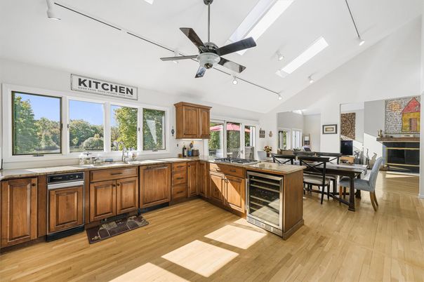 Dining room, Interior, Kitchen, Wood Texture Flooring