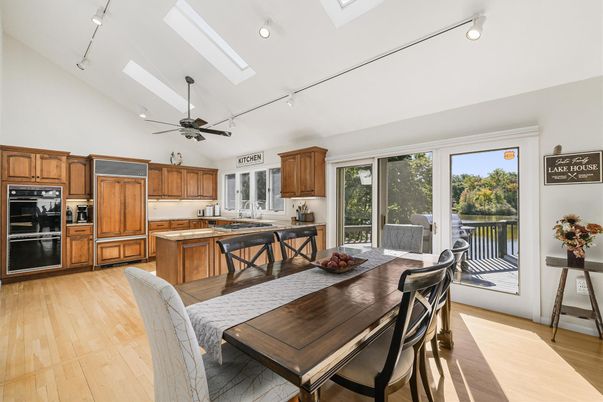 Dining room, Interior, Kitchen, Wood Texture Flooring