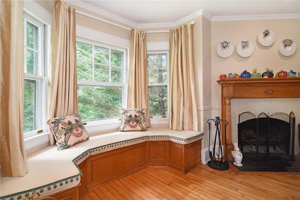 Fireplace, Interior, Wood Texture Flooring