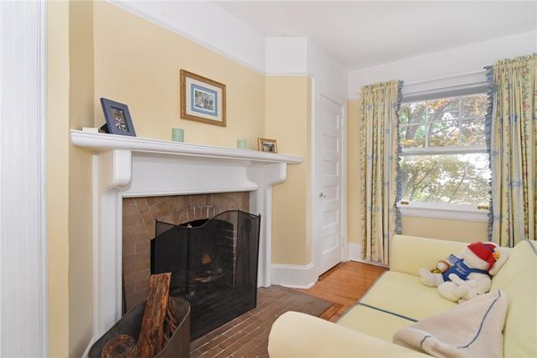 Fireplace, Interior, Wood Texture Flooring