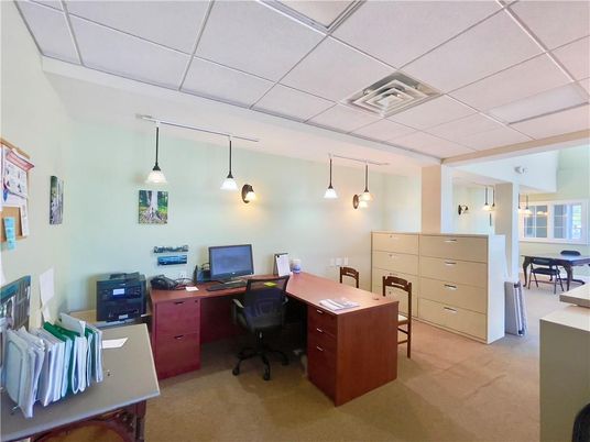 Home Office, Interior, Pendant Lights