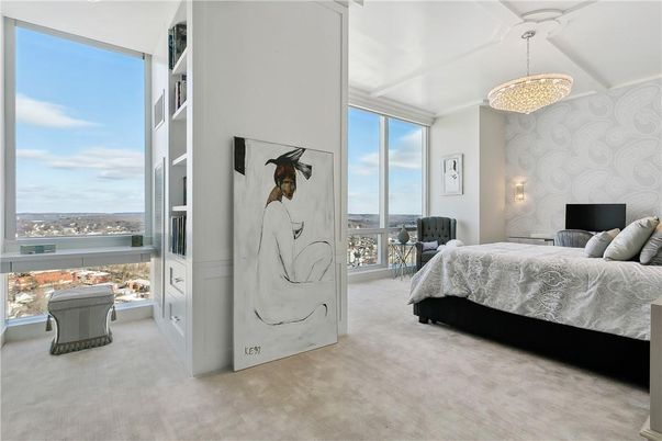 Bedroom, Chandelier, Interior, Pendant Lights