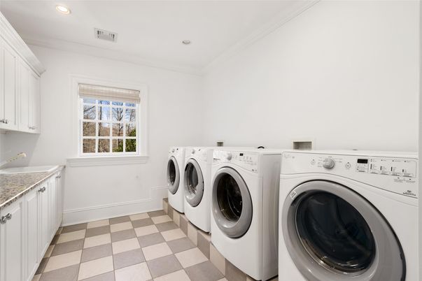 Interior, Recessed Lighting, Washer