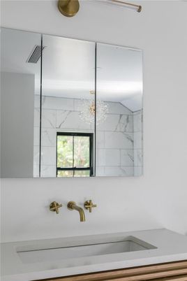 Bathroom, Interior, Marble Walls