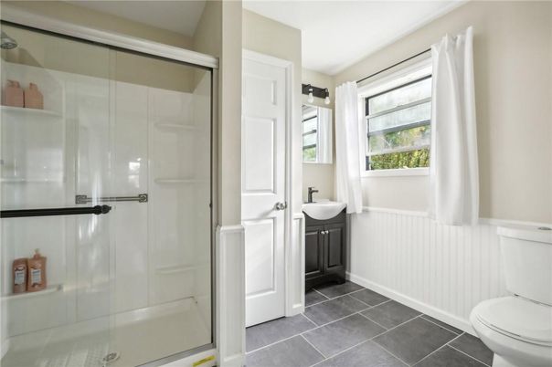 Bathroom, Glass Shower, Interior