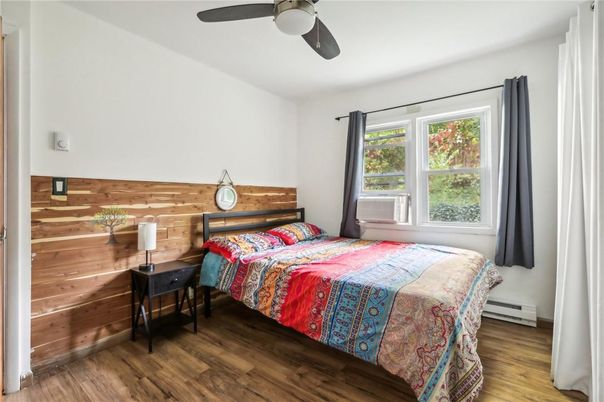 Bedroom, Interior, Wood Texture Flooring, Wooden Walls