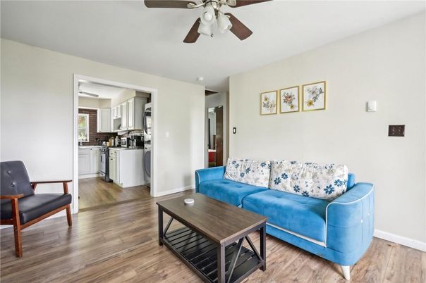 Interior, Kitchen, Living room, Wood Texture Flooring