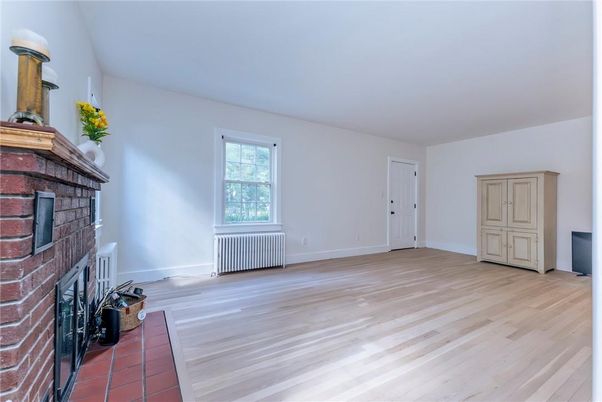 Empty room, Fireplace, Interior, Wood Texture Flooring