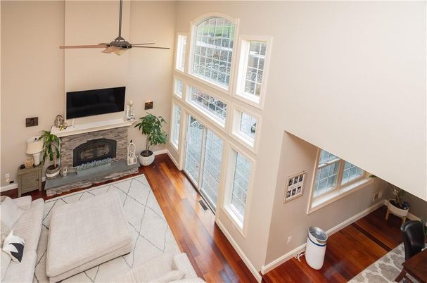 Fireplace, Interior, Living room, Wood Texture Flooring
