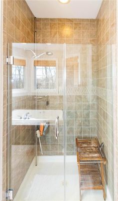 Bathroom, Glass Shower, Interior
