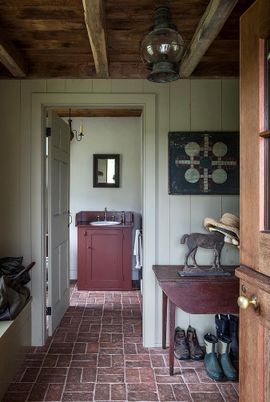 Interior, Washer, Wooden Beams, Wooden Ceilings