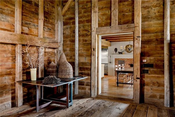 Interior, Pendant Lights, Wood Texture Flooring, Wooden Walls