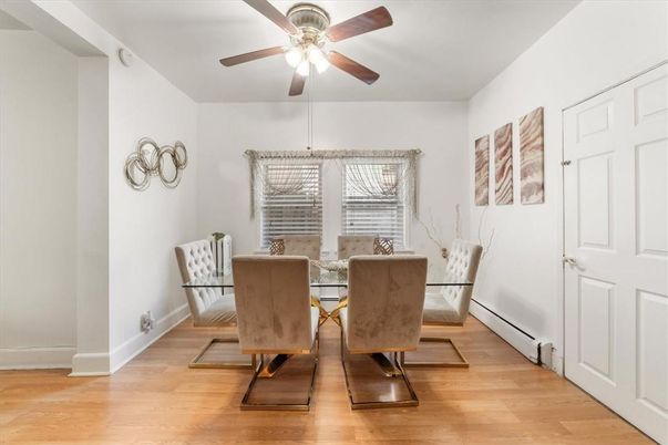 Dining room, Interior, Wood Texture Flooring