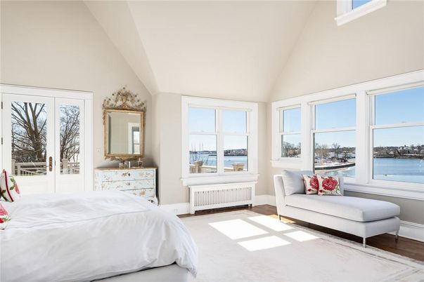 Bedroom, Interior, Water, Wood Texture Flooring
