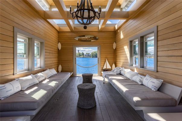 Chandelier, Interior, Living room, Water, Wood Texture Flooring, Wooden Walls