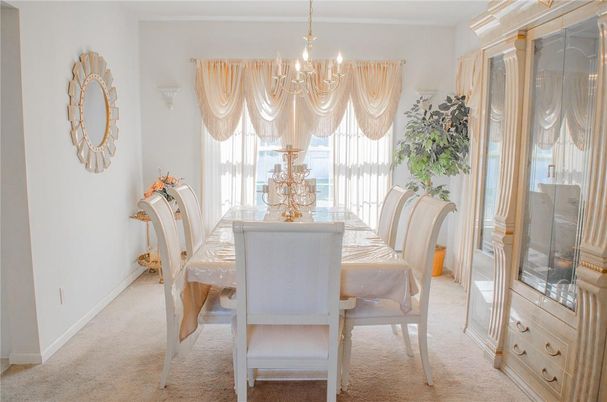 Chandelier, Dining room, Interior