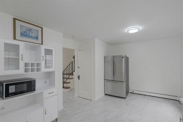 Interior, Kitchen, Marble, Stainless Steel Appliances