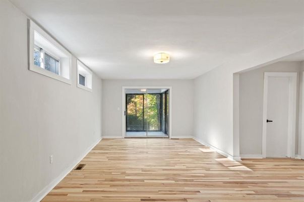 Empty room, Interior, Wood Texture Flooring