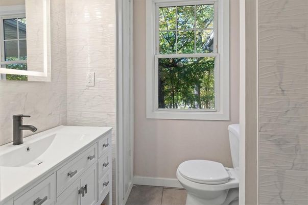 Bathroom, Interior, Marble Walls