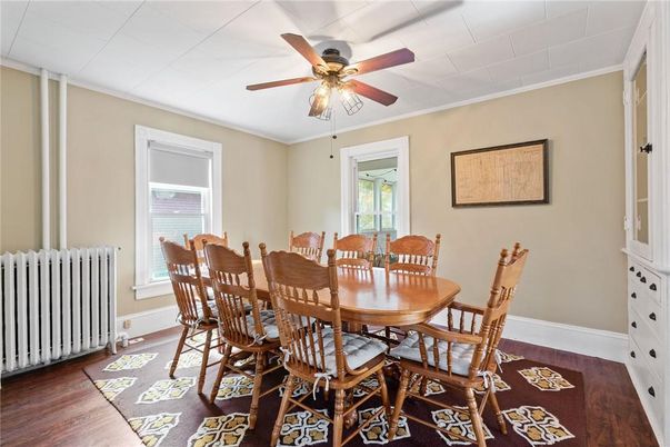 Dining room, Interior, Wood Texture Flooring