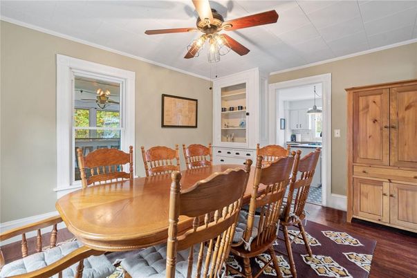 Dining room, Interior, Wood Texture Flooring
