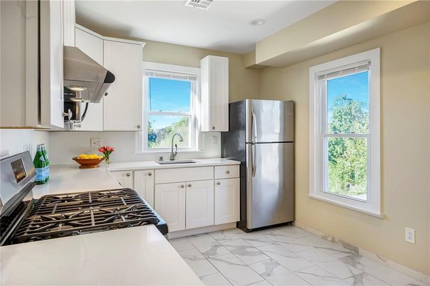 Interior, Kitchen, Marble, Recessed Lighting