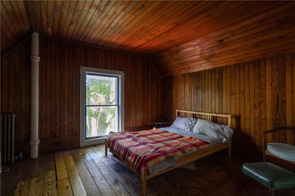 Bedroom, Interior, Wooden Ceilings, Wood Texture Flooring, Wooden Walls