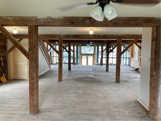Interior, Wooden Beams, Wood Texture Flooring