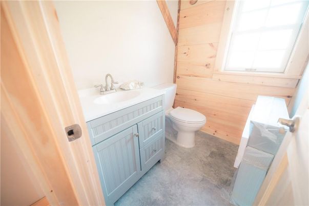 Bathroom, Interior, Wooden Walls