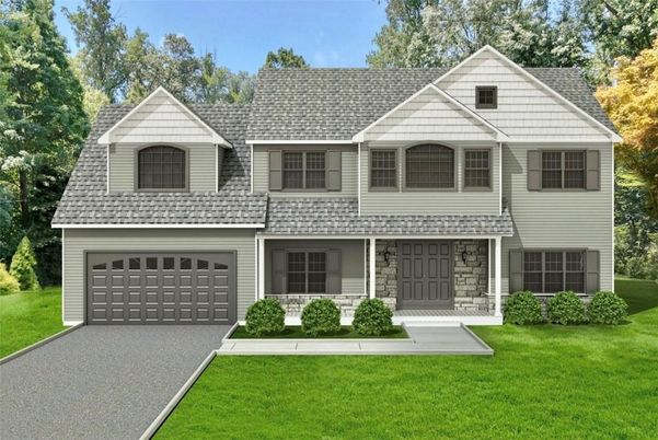 Attached, Exterior, Facade, Farmhouse