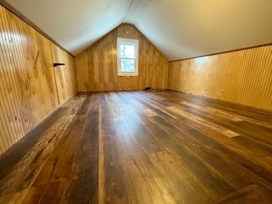 Empty room, Interior, Wood Texture Flooring, Wooden Walls