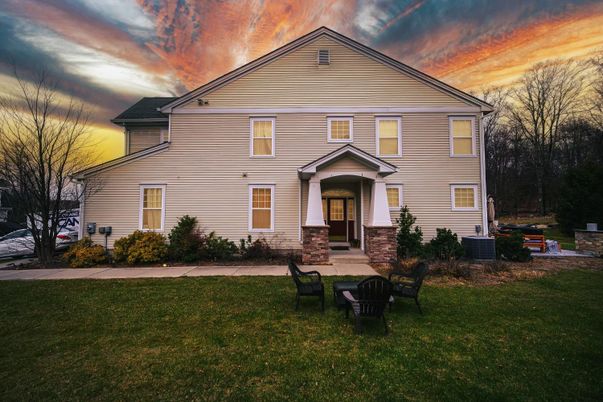Backyard, Exterior, Facade, Georgian