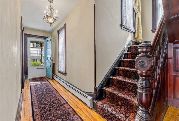 Chandelier, Interior, Wood Texture Flooring