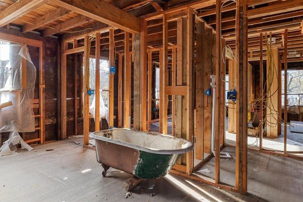 Bathroom, Free Standing Baths, Interior, Wooden Beams, Wooden Ceilings, Wooden Walls