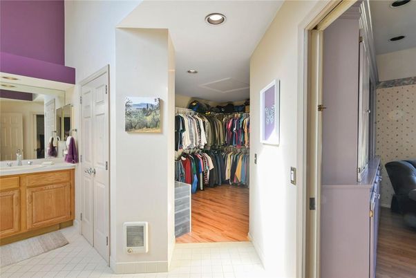 Interior, Recessed Lighting, Walk-in Closets, Wood Texture Flooring