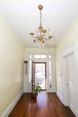 Chandelier, Interior, Wood Texture Flooring