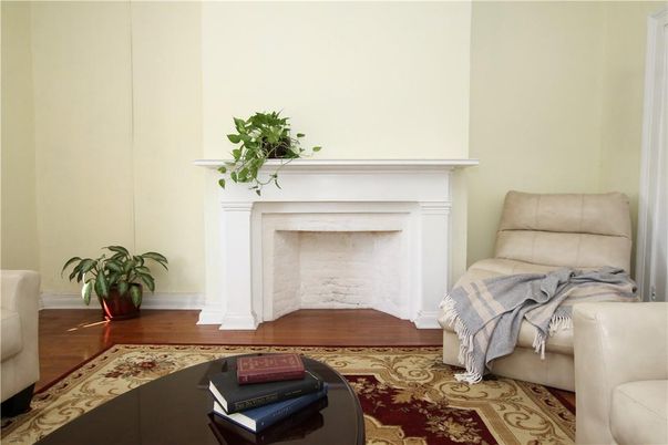 Fireplace, Interior, Wood Texture Flooring