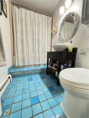 Bathroom, Interior, Tile Countertops