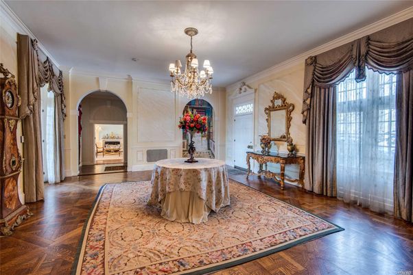 Chandelier, Interior, Wood Texture Flooring