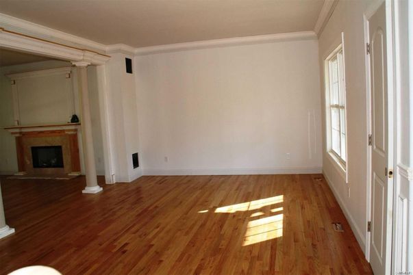 Empty room, Fireplace, Interior, Wood Texture Flooring