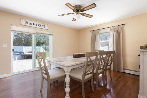 Dining room, Interior, Wood Texture Flooring
