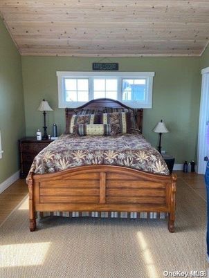 Bedroom, Interior, Wooden Ceilings, Wood Texture Flooring