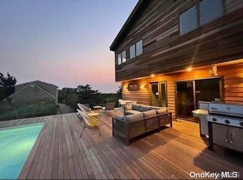 Exterior, Pool, Wood Texture Flooring